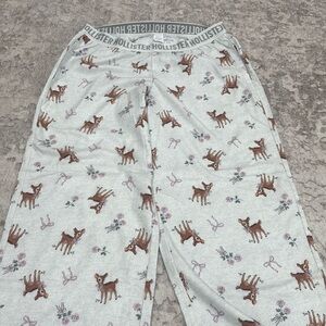 Deer and Bow Pajama Pants